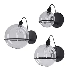 Бра Spacelights PikArt арт. 20925 чорний 13 см