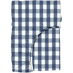 Простирадло Cosas на резинці 90х200 navy check, синій (NavyCheck_90x200x20)