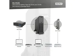 Зовнішня батарея для ДБЖ Digitus (DN-170108) - мініатюра 5