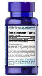 Ніацин Puritan's Pride Flush Free Niacin Inositol Niccotinate 500 mg 100 капсул - мініатюра 2