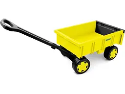 Тачка WADER 95x31x25см жовтий Іграшка візок жовтий арт.10963