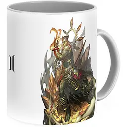 Кухоль GeekLand Lineage II Орк L.02.01 330 мл білий - мініатюра 3