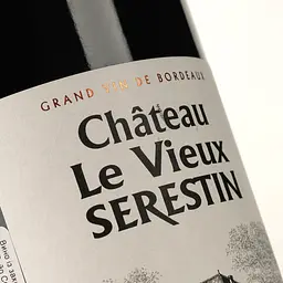 Вино Chateau Le Vieux Serestin 2014 червоне сухе 0.75 л - мініатюра 3
