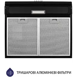 Витяжка Minola HPL 615 BL пласка - мініатюра 7