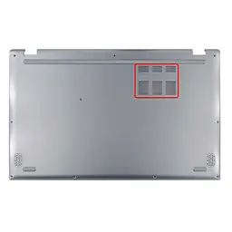Нижня кришка для Asus A712 D712 F712 K712 M710 M712 R712 S712 X712, (Silver, піддон, днище, 90NB0L61-R7D000) - мініатюра 2