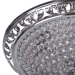 Люстра стельова Brille торт кришталева E14 40W CH (BR-01384C/4) - мініатюра 2