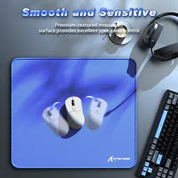 Ігровий килимок Attack Shark CM02 / 40*45 см / Blue - мініатюра 6