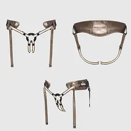 Трусики для страпону Strap-On-Me Leatherette Harness DESIROUS - NEW DESIGN - мініатюра 4
