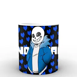 Кухоль GeekLand Undertale Андертейл Санс UT.02.002 330 мл білий - мініатюра 3