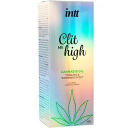 Збудливий гель для клітора Intt Clit Me On High Cannabis Oil 15 мл, сильна стимуляція Intt SO8394 98027 - мініатюра 2