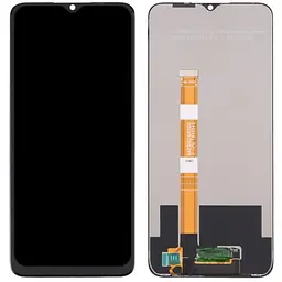 Дисплей Oppo A55 5G /A56 5G /Realme V11 5G /V11s 5G чорний, оригінал PRC p/n: 6A01B001DR500