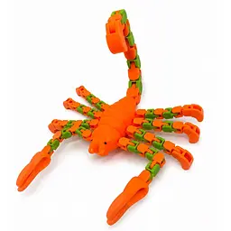 Дитяча іграшка-антистрес "Скорпіон" Bambi FC897(Orange) 17 см