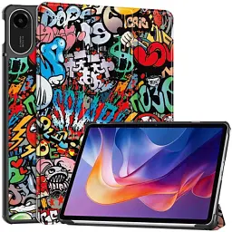 Чохол до планшета BeCover Smart Xiaomi Redmi Pad 2 11.0" Graffiti (713648) - мініатюра 7