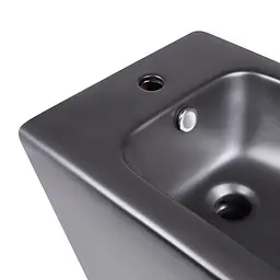 Біде підлогове Qtap Robin 565x360x405 Black matt QT13442141CMB, Чорний матовий - мініатюра 4