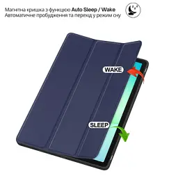 Чохол до планшета BeCover Flexible TPU Mate Samsung Galaxy Tab A11 SM-X133/X135 8.7" Deep Blue (715585) - мініатюра 6