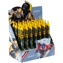 Ручка кулькова з фігуркою Kite Transformers автоматична синя 28 шт. (TF24-039) - мініатюра 2