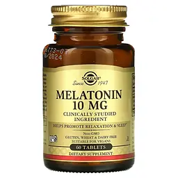 Мелатонін Melatonin 10 мг - 60 таблеток