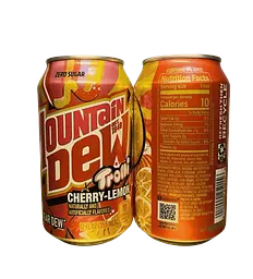 Газований напій Mountain Dew Zero Sugar Trolli Candy Cherry Lemon 355 мл - мініатюра 5
