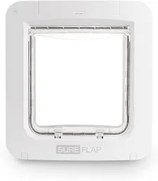 Дверцята для тварин Sure Petcare SureFlap з мікрочипом, сумісні з RFID-міткою на нашийнику та мікрочипом, керування