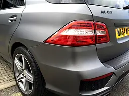 Автомобільна плівка з мікроканалами 1.52 Метра х 10 см Чорна Гладкий сатин Матова - мініатюра 7