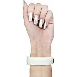 Силіконовий ремінець BeCover для Xiaomi Mi Smart Band 9 White (711956) - мініатюра 5