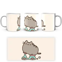Кухоль GeekLand Pusheen Пушин PC 02.22 330 мл білий - мініатюра 4