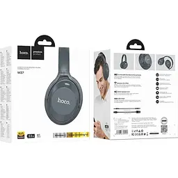 Навушники Bluetooth Hoco W37 Sound Active Noise сині - мініатюра 3
