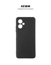 Чехол ArmorStandart ICON для Xiaomi Redmi Note 12 5G Camera cover Black (ARM65192) - мініатюра 3