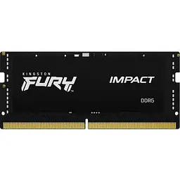 Пам'ять SO-DIMM DDR5 16Gb 6000 MHz Kingston Fury Impact 1.35V CL38 (KF560S38IB-16)
