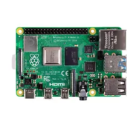 Мікро ПК Raspberry Pi 4, Model B, 2GB (RPI4-MODBP-2GB/RPI402) - мініатюра 2
