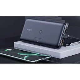 Повербанк Aukey PBWL03 20000 mAh Wireless Qi PD/QC 3.0 (117300) - мініатюра 8