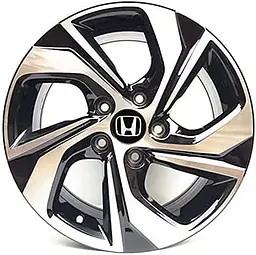 Ковпачки маточини на титани Honda 58/56 мм Чорні 1 шт (2602000010,08W40-SEN-9000-02) - мініатюра 2