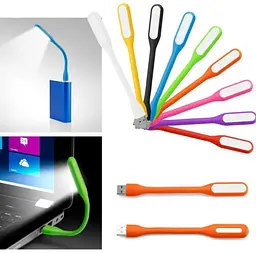 Міні лампа USB для читання міні LED гнучка для ноутбука та павербанка - мініатюра 2