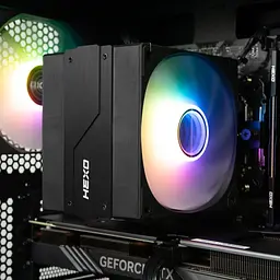 ПК для стрімінгу HEXO Gaming TwinFront Pro+ (HGP-TF560XN5060-D432S1TBK) Black / AMD Ryzen 5 5600X (3.7-4.6), 6 ядер / NVIDIA GeForce RTX 5060 / 32 ГБ (DDR4) / 1024 ГБ (SSD) - мініатюра 6