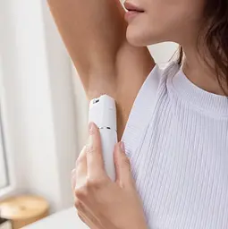 Panasonic Епілятор пінцетний, акумуляторний , пінцет.-60, волог.+сух., насадок-5, футляр, рожевий-білий - мініатюра 5