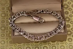 Браслет Xuping Jewelry круглий бісмарк 20 см 7 мм сріблястий