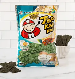 Чіпси Норі Tao Kae Noi Crispy Seaweed Sour Cream Onion 32г - мініатюра 2