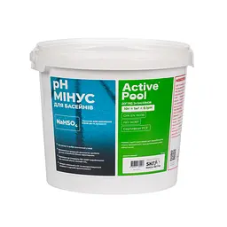 Active Pool рН мінус, 5кг, жовтуваті гранули, DIN EN 16038 80023
