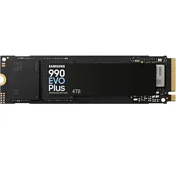 Накопичувач SSD 4ТB Samsung 990 EVO Plus M.2 2280 PCIe 5.0 x2 NVMe V-NAND TLC (MZ-V9S4T0BW)