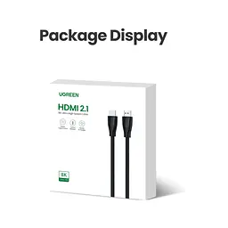 Кабель мультимедійний HDMI M to HDMI M 1.0m V2.1 Ugreen (80401) - мініатюра 5