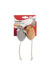 Іграшка для котів мишка з котячою м'ятою 2шт Camon