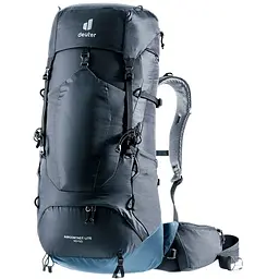 Рюкзак Deuter Aircontact Lite 40+10 2023 Black Blue (1052-3340123 7319) - мініатюра 2