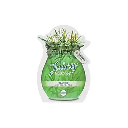 Маска тканинна для обличчя Holika Holika Tea Tree Juicy Mask Sheet з екстрактом чайного дерева