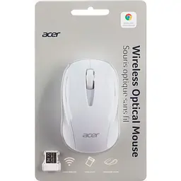 Миша Acer Optical Wireless White (GP.MCE11.00Y) [149140] - мініатюра 6