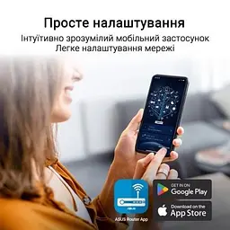 Маршрутизатор ASUS RT-BE50 (90IG09U0-MO3S00) - мініатюра 9