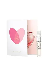 Листівка з пробним зразком Парфумної води Avon LOV U, 0,6 мл - мініатюра 1