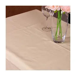 Скатертина MirSon Рогожа №204 Creamy 130x260 см (2200006737872) - мініатюра 2