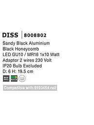 Трековий прожектор Nova Luce DISS 8008802 - мініатюра 4