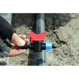 Кран стартовий Presto-PS OV-0516 для трубки 16 мм з підтискачем 50 шт. - мініатюра 2