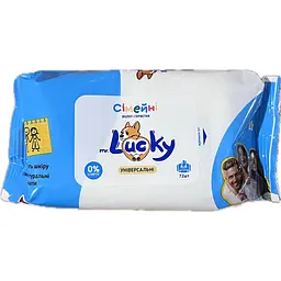 Вологі серветки LYCKY Сімейна 72шт